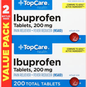 TopCare Health 200 mg Ibuprofen Value Pack 200 Tablets