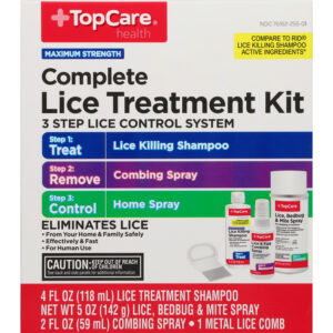 TopCare Health Maximum Strength Complete Lice Treatment Kit 1 ea