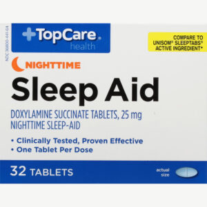 TopCare Health 25 mg Nighttime Sleep Aid 32 Tablets