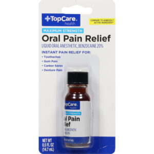 TopCare Health Maximum Strength Oral Pain Relief 0.5 fl oz