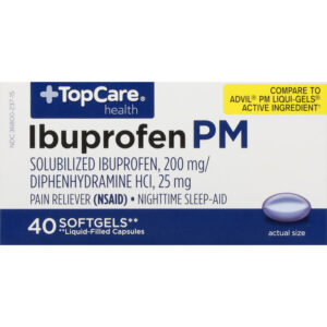 TopCare Health Ibuprofen PM 40 Softgels