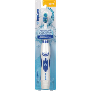 TopCare Everyday Soft Advanced Dual Action Power Toothbrush 1 ea