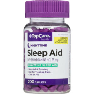 TopCare Health Nighttime Sleep Aid Caplets 200 ea