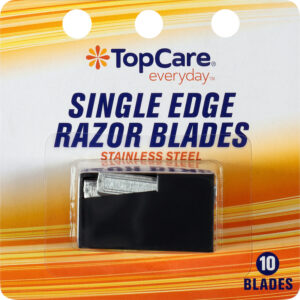 TopCare Everyday Single Edge Razor Blades 10 ea