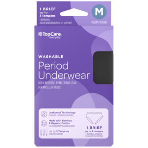 TopCare Everyday Washable Period Underwear Medium 1 ea