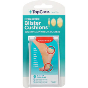 TopCare Health Hydrocolloid Blister Cushions 6 ea