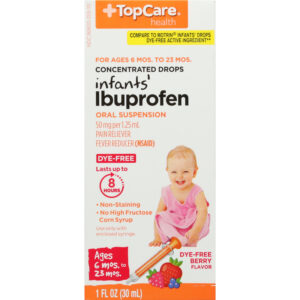 TopCare Health Infants' Concentrated Drops Berry Flavor Ibuprofen 1 fl oz
