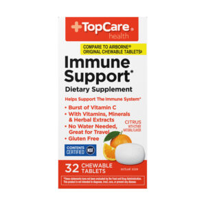 TopCare Health Citrus Immune Support 32 Chewable Tablets