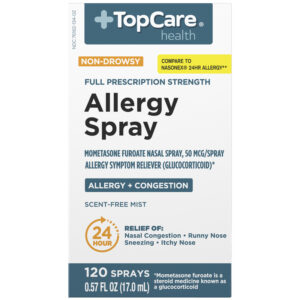 TopCare Health Non-Drowsy Full Prescription Strength Allergy Spray 0.57 fl oz