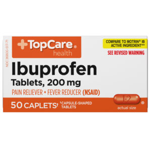TopCare Health 200 mg Tablets Ibuprofen 50 ea