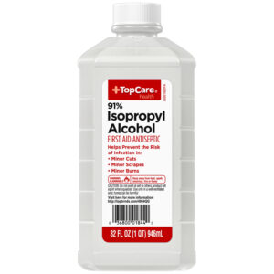 TopCare Health 91% Isopropyl Alcohol First Aid Antiseptic 32 fl oz