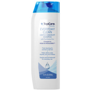 TopCare Beauty Everyday Clean Gentle Dandruff Shampoo with Pyrithione Zinc 12.5 fl oz