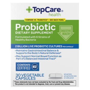 TopCare Health Probiotic 30 Vegetable Capsules