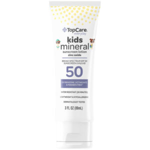 TopCare Everyday Kids Mineral Broad Spectrum SPF 50 Sunscreen Lotion 3 fl oz