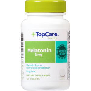 TopCare Health 3 mg Melatonin 120 Tablets