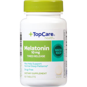 TopCare Health 10 mg Melatonin 60 Tablets