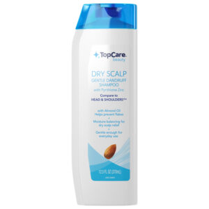 TopCare Beauty Dry Scalp Gentle Dandruff Shampoo with Pyrithione Zinc 12.5 fl oz