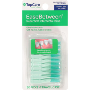 TopCare Everyday EaseBetween Super Soft Interdental Picks 50 ea