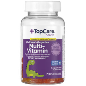 TopCare Health Children's Orange  Strawberry & Lemon Flavors Multi-Vitamin 70 Gummies