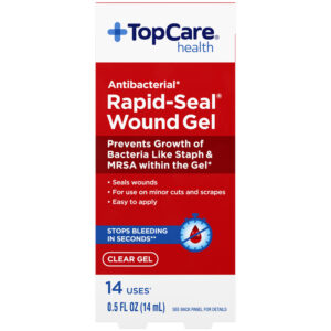 TopCare Health Clear Antibacterial Rapid-Seal Wound Gel 0.5 fl oz