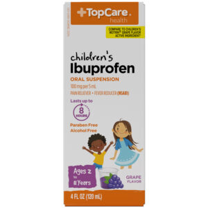 TopCare Health Children's 100 mg Grape Flavor Ibuprofen 4 fl oz