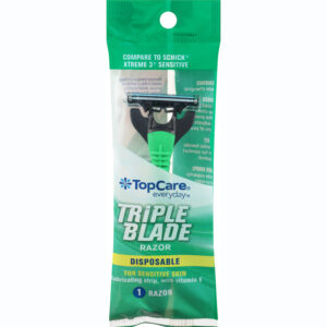 TopCare Everyday Disposable Triple Blade Razor 1 ea