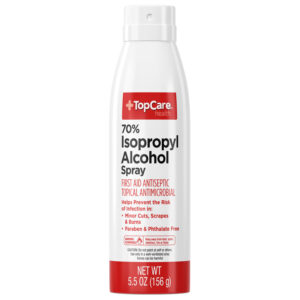 TopCare Health 70% Isopropyl Alcohol Spray 5.5 oz