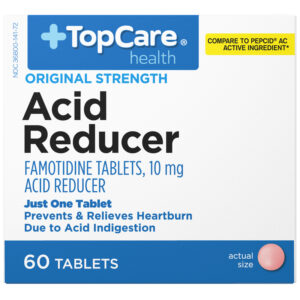 TopCare Health 10 mg Original Strength Acid Reducer 60 Tablets