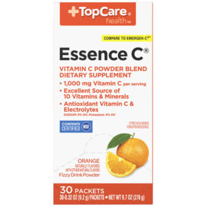 TopCare Health 1 000 mg Essence C Orange Fizzy Drink Powder 30 Packets