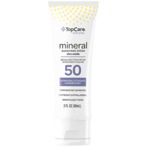 TopCare Everyday Mineral Broad Spectrum SPF 50 Sunscreen Lotion 3 fl oz