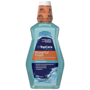 TopCare Everyday Powerful Fresh Antigingivitis/Antiplaque Fresh Mint Mouthwash 1.05 qt