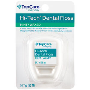 TopCare Everyday Hi-Tech Waxed Mint Dental Floss 1 Each