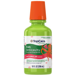 TopCare Everyday Kids Anticavity Watermelon Flavored Fluoride Oral Rinse 10 fl oz