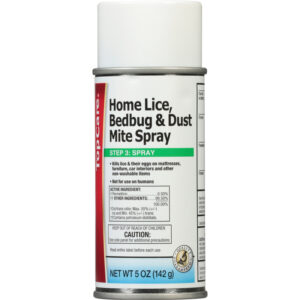TopCare Home Lice  Bedbug & Dust Mite Spray 5 oz