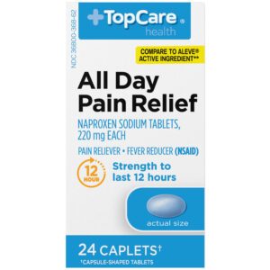 TopCare Heath 220 mg All Day Pain Relief 24 Caplets