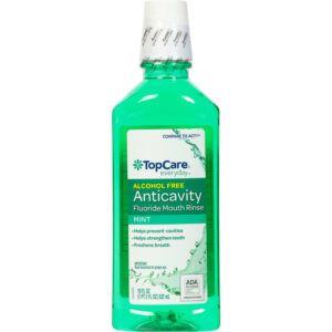 TopCare Everyday Anticavity Mint Fluoride Mouth Rinse 18 fl oz