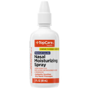 TopCare Health Premium Saline Nasal Moisturizing Spray 3 fl oz