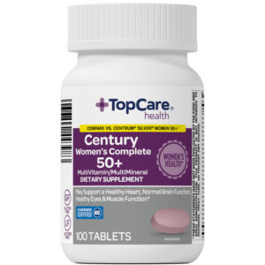 TopCare Health Women's Century Complete 50+ MultiVitamin/MultiMineral 100 Tablets