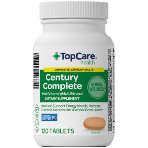 TopCare Health Century Complete MultiVitamin/MultiMineral 130 Tablets