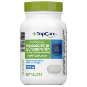 TopCare Health Triple Strength Glucosamine & Chondroitin 80 Tablets