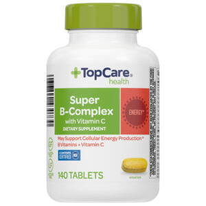 TopCare Health Super B-Complex with Vitamin C 140 Tablets