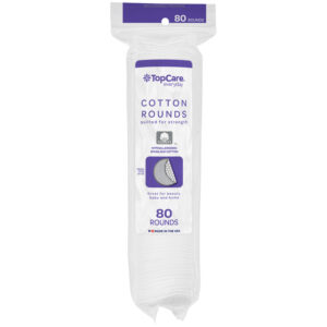 TopCare Everyday Cotton Rounds 80 Each
