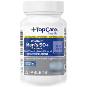 TopCare Health One Daily Men's 50+ Formula Multivitamin/Multimineral 65 Tablets