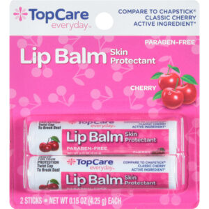 TopCare Everyday Skin Protectant Cherry Lip Balm 2 ea