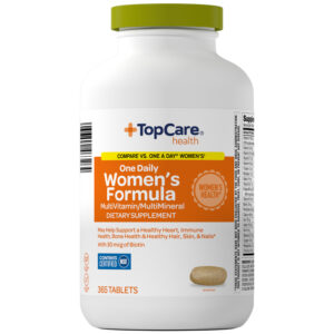 TopCare Health One Daily Women's Formula MultiVitamin/MultiMineral 365 Tablets