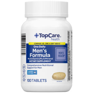 TopCare Health One Daily Men's Formula MultiVitamin/MultiMineral 100 Tablets
