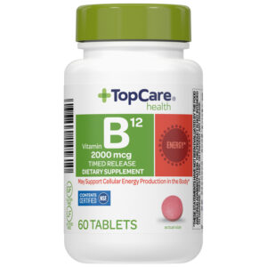 TopCare Health 2000 mcg Vitamin B 12 60 Tablets