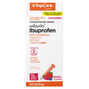 TopCare Health Infant's Berry Flavor Ibuprofen 0.5 fl oz