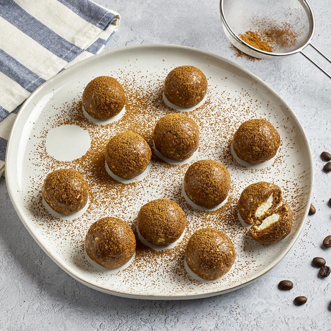 Tiramisu Protein Bites
