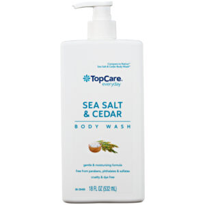 TopCare Everyday Sea Salt & Cedar Body Wash 18 fl oz
